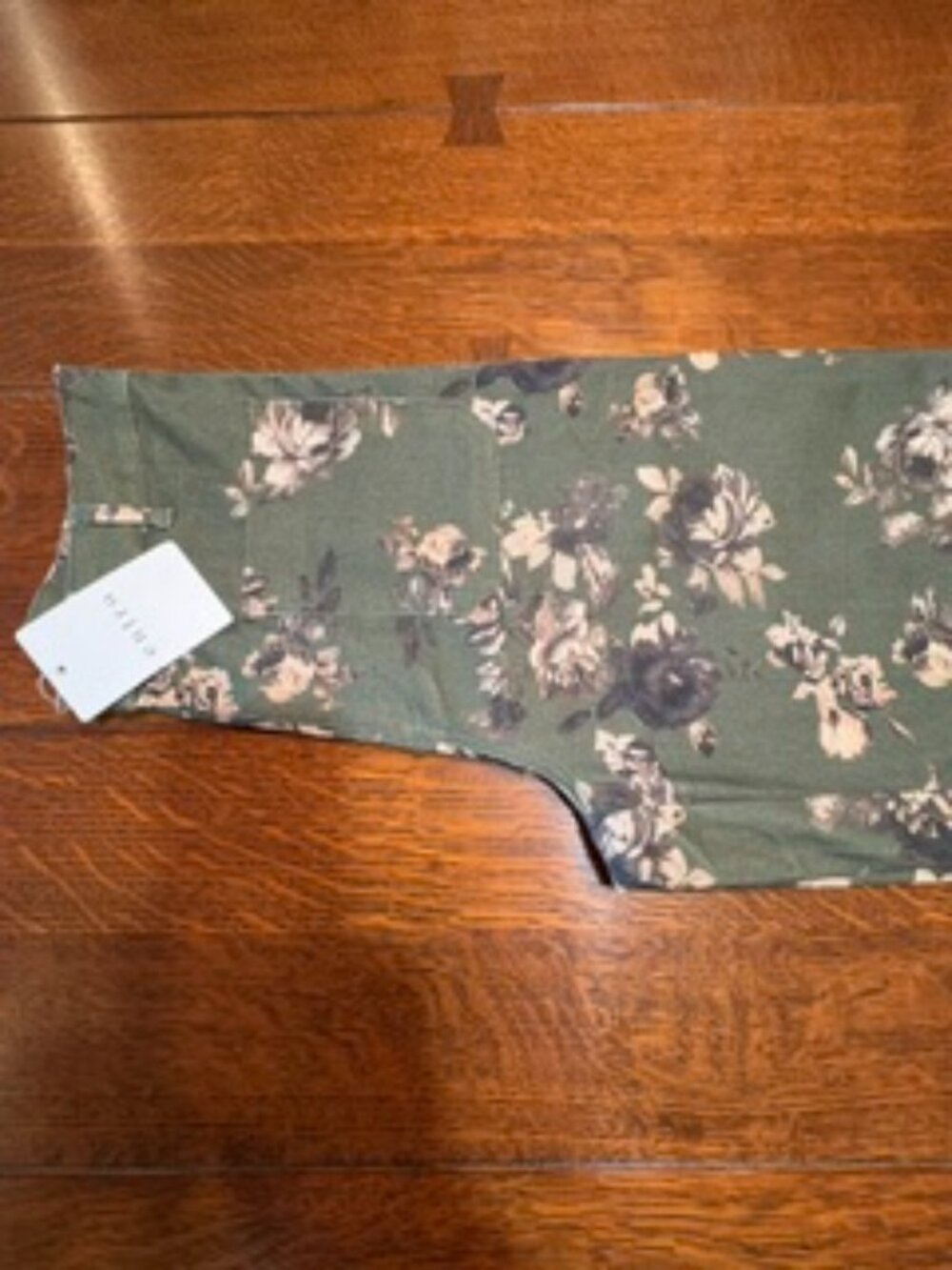ENTRO USA- Print twill pant